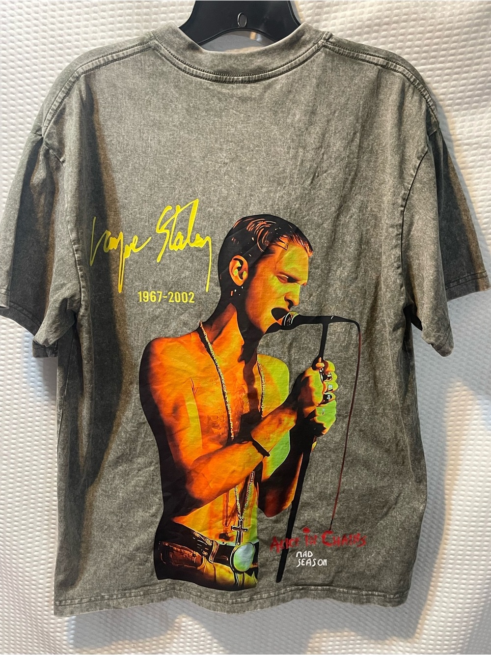 Alice in Chains Layne Staley Memorial Mad Season Double Sided T Shirt S Grunge